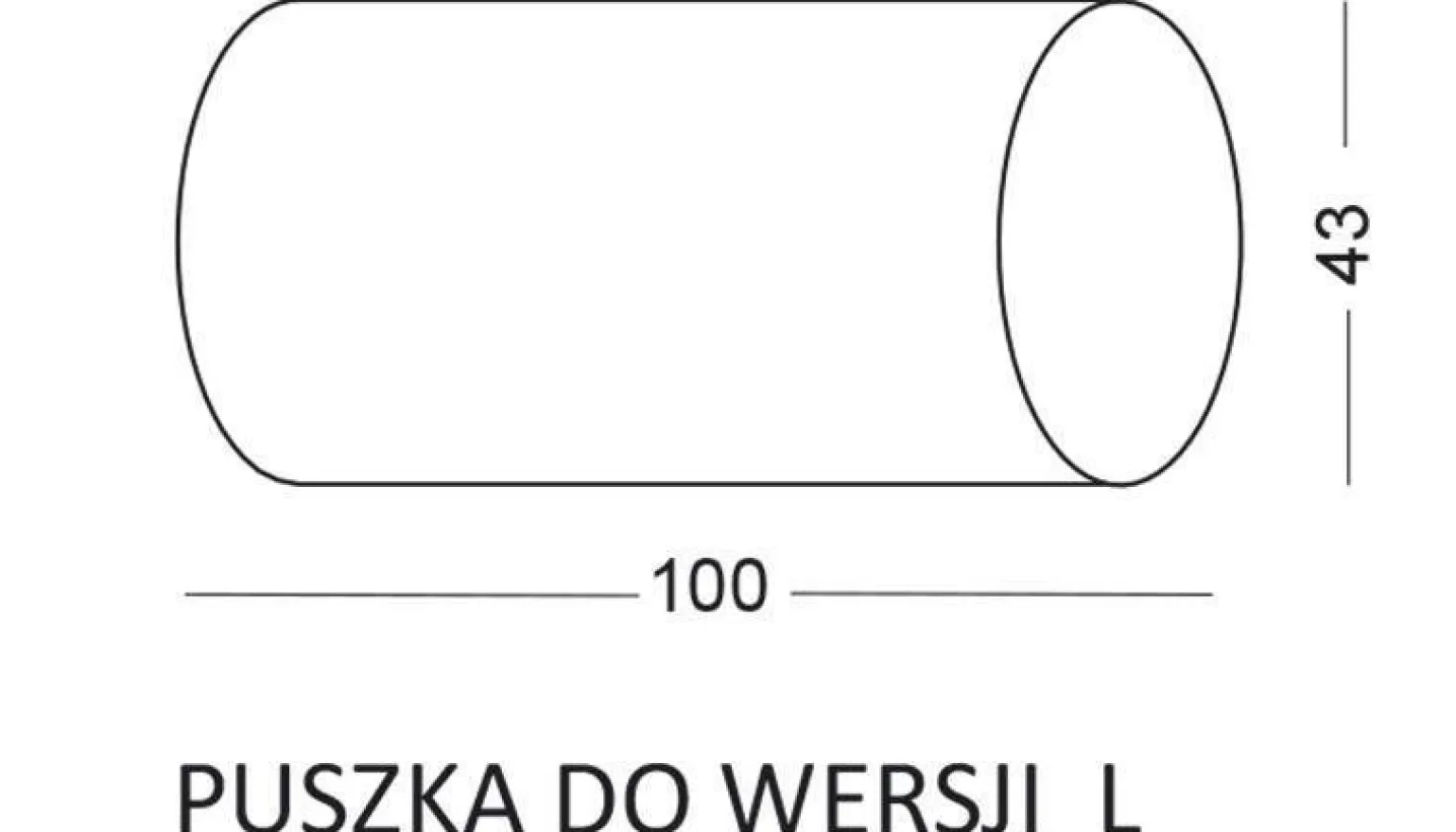 Lampa Schodowa LESEL 009A L (1009A1302) - Elkim Lighting