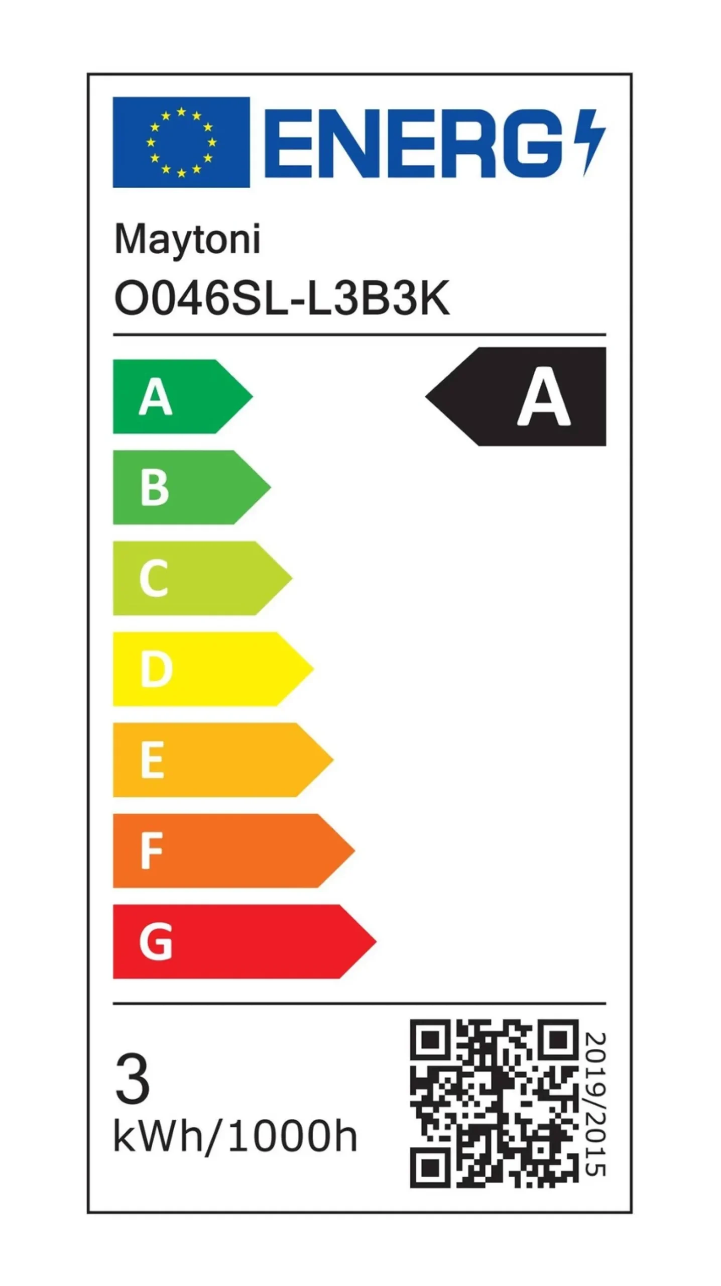 Lampa schodowa Mane (O046SL-L3B3K) - Maytoni