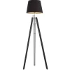 lampa stojąca 1 pł. ASTER czarna podstawa, czarny abażur abażur ARGON 3357