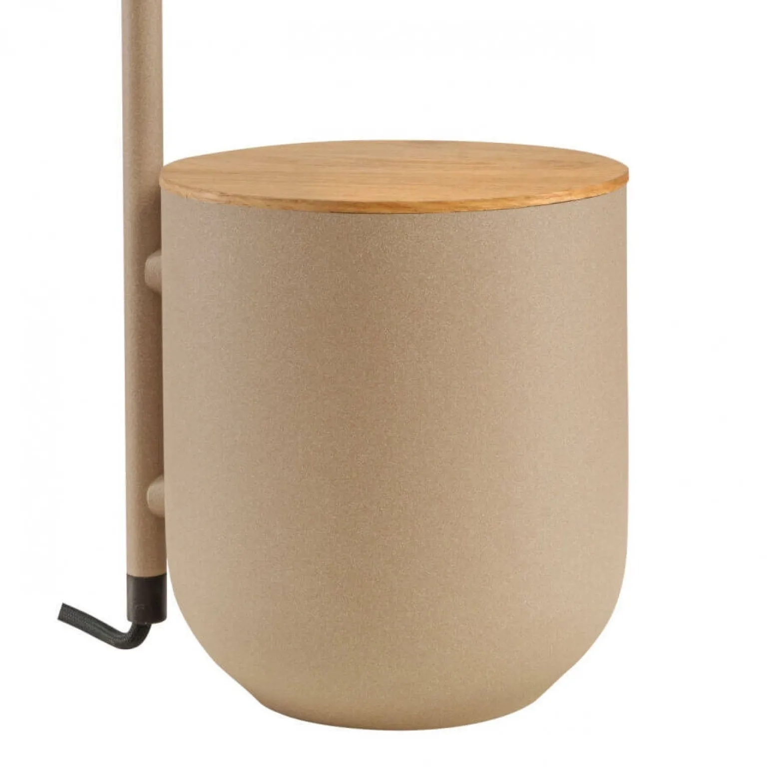 Lampa stojąca BOTANICA kolor Beżowy (41110107) - KASPA