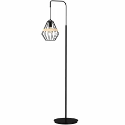 Lampa stojąca CLIFF BLACK 1xE27 (MLP5528) - Milagro