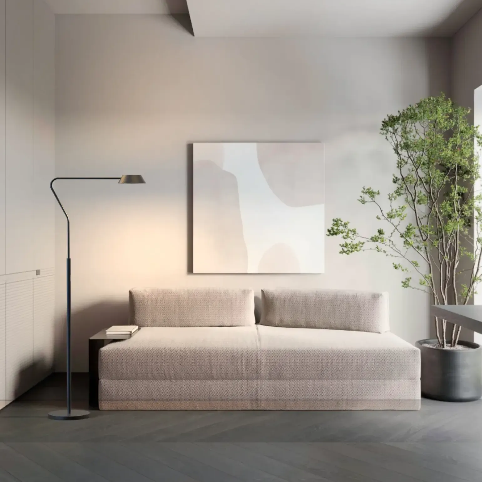 Lampa Stojąca Garta Dotykowa LED (FL0105) - Yaskr