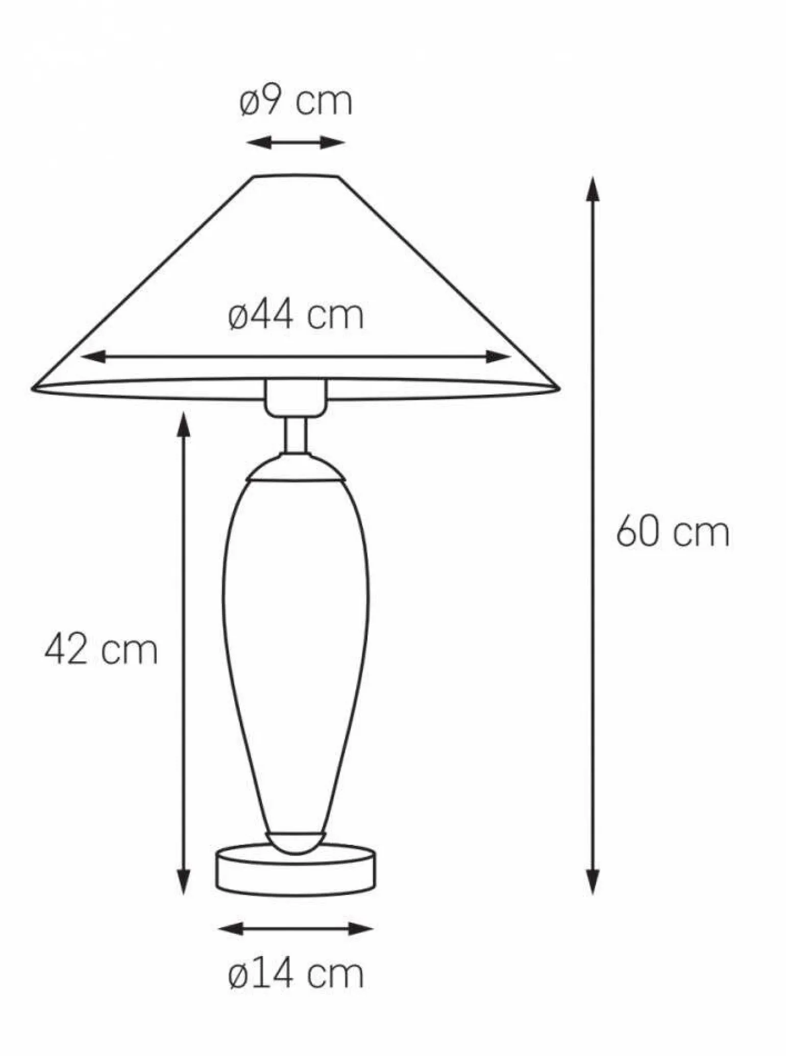 Lampa stojąca REA GOLD (40610102) - Kaspa