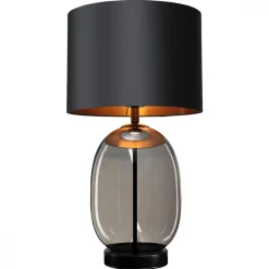 Lampa stojąca SALVADOR BLACK kolor Czarny (41126102) - KASPA