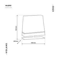Lampa Stojąca VOLANS 1xE27 (MZ5025) - Milagro