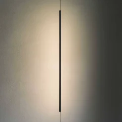 Lampa stojąco ścienna / Kinkiet FILO Czarny (FILO_AP_NERO) - Ideal Lux