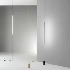 Lampa stojąco ścienna / Kinkiet FILO Czarny (FILO_AP_NERO) - Ideal Lux