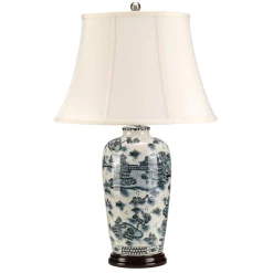 Lampa stołowa Blue Traditional (BLUE-TRAD-WP-TL) - Elstead Lighting