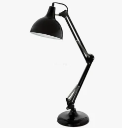 Lampa stołowa BORGILLIO czarna (94697 - EGLO)