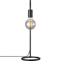 Lampa stołowa do dekoracyjnej żarówki PACO Nordlux E27 25W Metal Czarny
