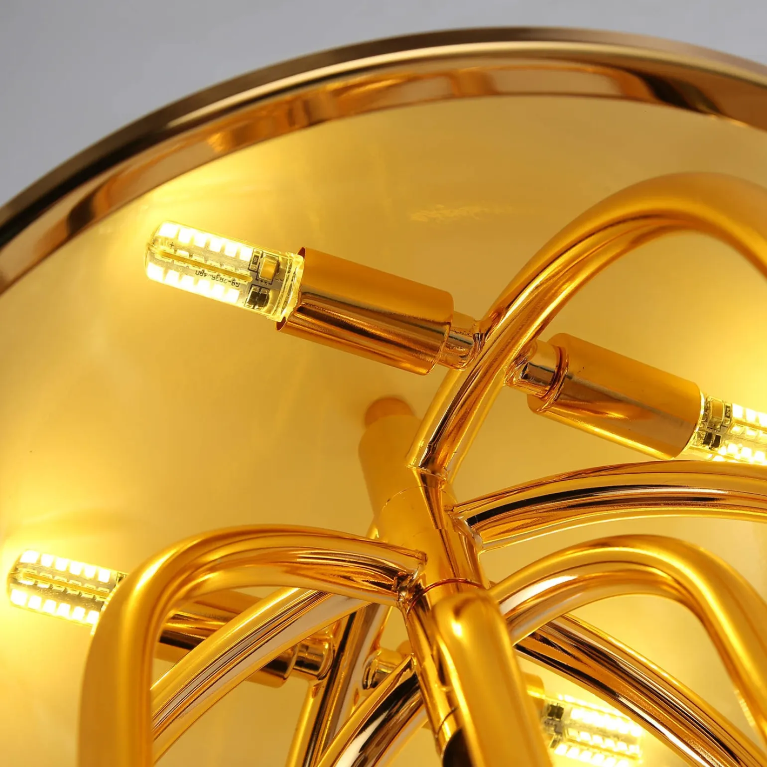 Lampa stołowa DOLCE VITA biało - złota (ST-1602 white) - Step into Design