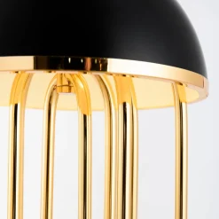 Lampa stołowa DOLCE VITA czarno - złota (ST-1602 black) - Step into Design