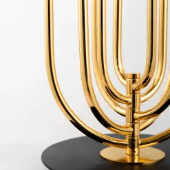 Lampa stołowa DOLCE VITA czarno - złota (ST-1602 black) - Step into Design