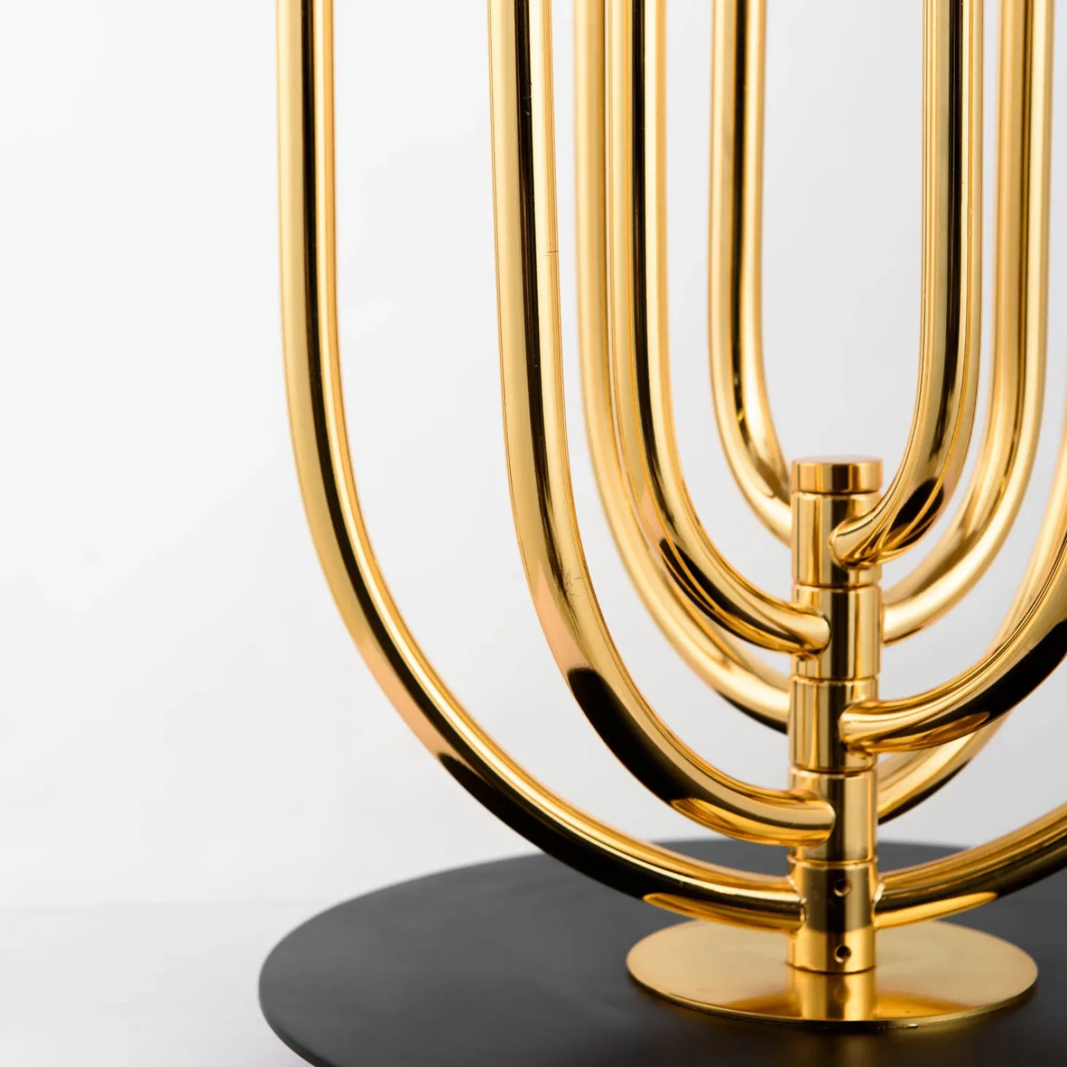 Lampa stołowa DOLCE VITA czarno - złota (ST-1602 black) - Step into Design