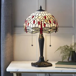 Lampa Stołowa Dragonfly beige (64086) Tiffany
