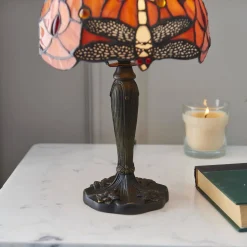 Lampa Stołowa Dragonfly flame (64091) Tiffany