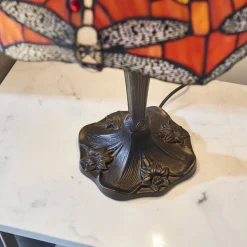 Lampa Stołowa Dragonfly flame (64093) Tiffany