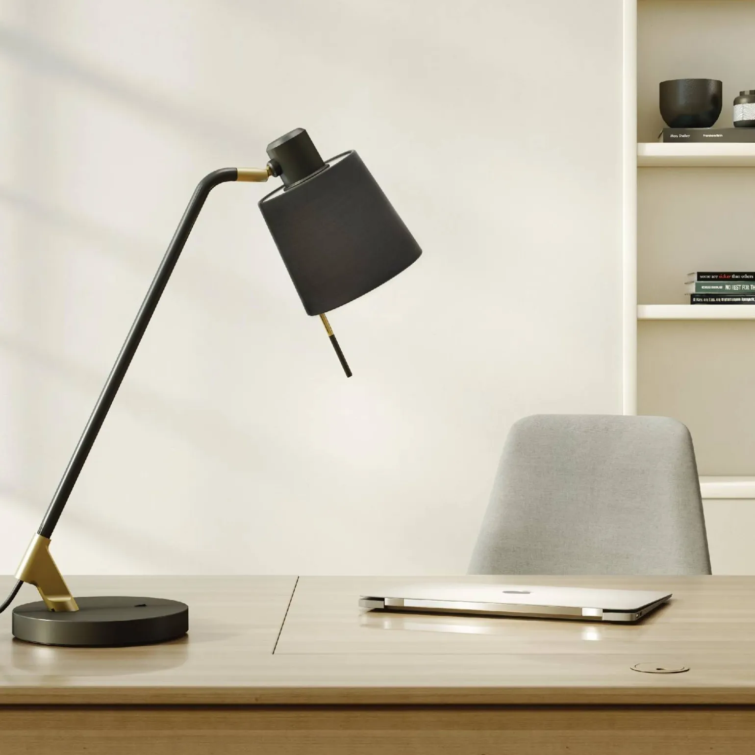 Lampa Stołowa Edward Desk Matowy Czarny (1441003) - Astro Lighting
