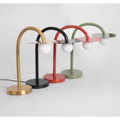 Lampa stołowa ENIGMA czerwona (T0060) - MAXLIGHT