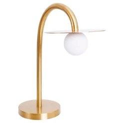 Lampa stołowa ENIGMA złota (T0054) - MAXLIGHT