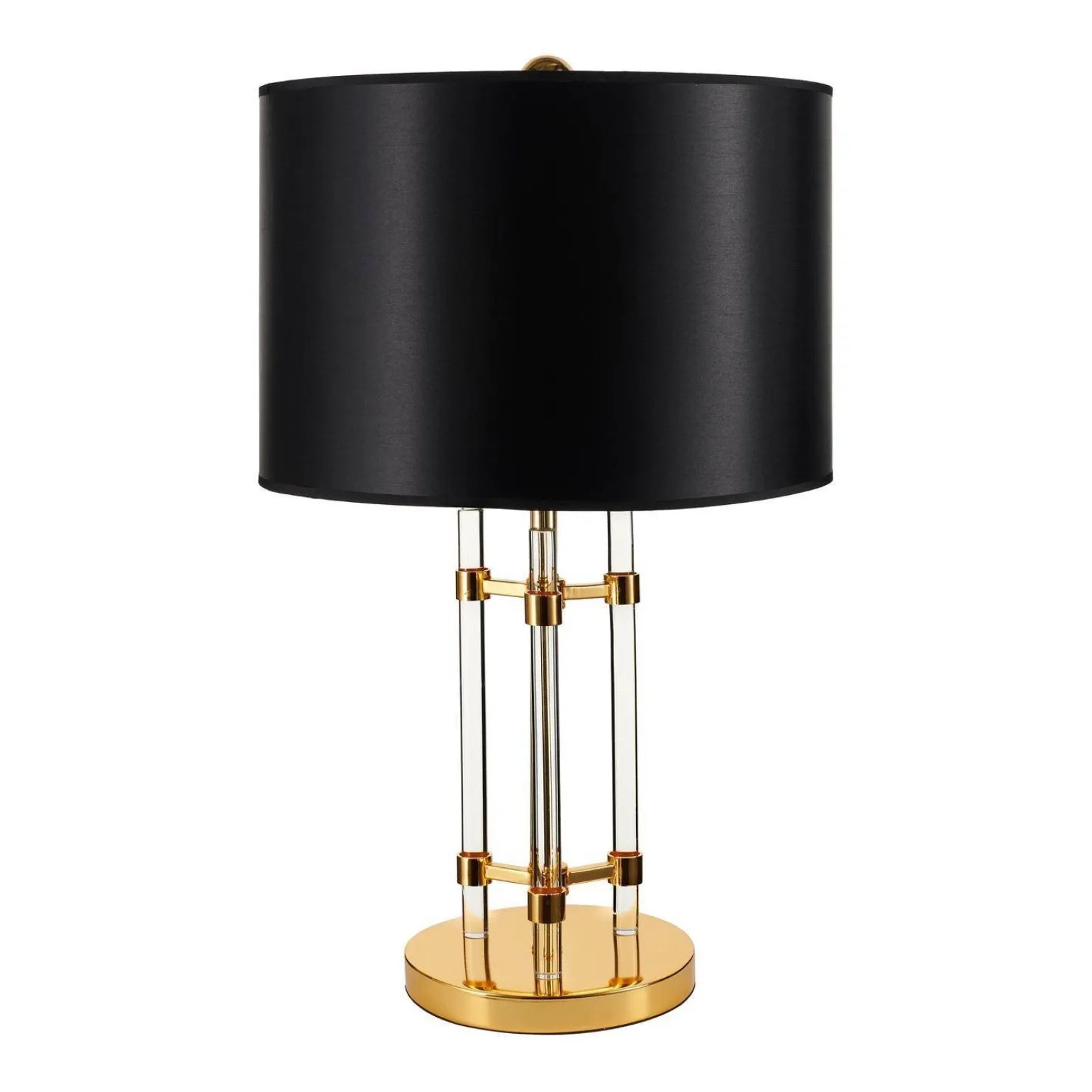 Lampa stołowa EXCLUSIVO czarna 65 cm (DN921) - Step into Design