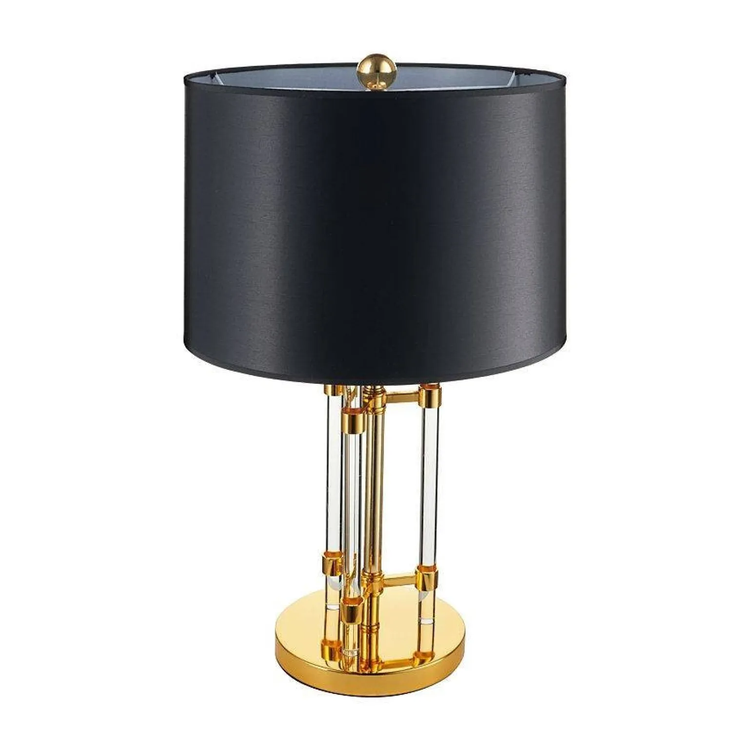 Lampa stołowa EXCLUSIVO czarna 65 cm (DN921) - Step into Design