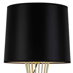 Lampa stołowa Filo Table czarno-złota 85 cm (MT1235) - Step into Design