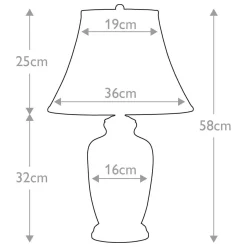Lampa stołowa Goldthistle (GOLD-THISTLE-TL) - Elstead Lighting