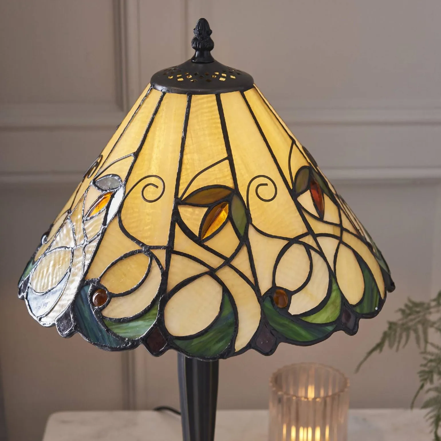 Lampa Stołowa Jamelia (64195) Tiffany