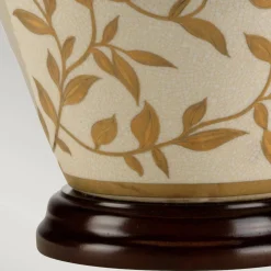 Lampa stołowa Leaves Brown Gold (LEAVES-BR-GL-TL) - Elstead Lighting