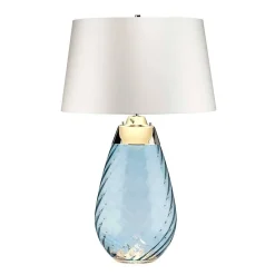 Lampa stołowa Lena (LENA-TL-L-BLUE-OWSS) - Elstead Lighting