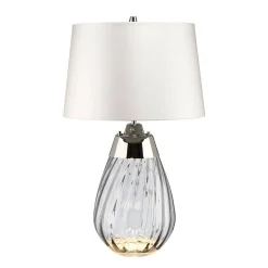 Lampa stołowa Lena (LENA-TL-S-SMOKE-OWSS) - Elstead Lighting