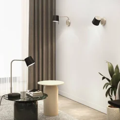 Lampa Stołowa Miura Desk USB Matowy Nikiel (1444007) - Astro Lighting