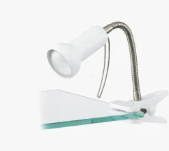 Lampa stołowa na klips FABIO biała (81262 - EGLO)