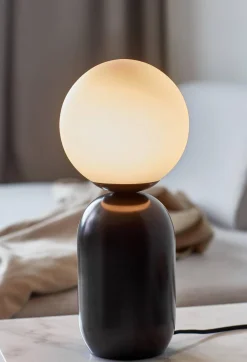 Lampa stołowa NOTTI Nordlux E14 25W Metal Czarny