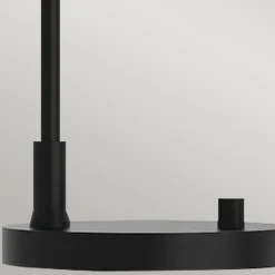 Lampa stołowa Remyck - 1 źródło światła - Matowa czerń (ALM-REMYCK-TL-BK) - Elstead Lighting