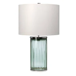 Lampa stołowa Reno - 1 źródło światła - Zielone/ Polerowany nikiel (QN-RENO-GREEN-PN) - Quintiesse