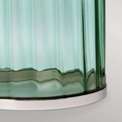 Lampa stołowa Reno - 1 źródło światła - Zielone/ Polerowany nikiel (QN-RENO-GREEN-PN) - Quintiesse