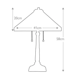 Lampa stołowa Stephen (QZ-STEPHEN-TL) - Elstead Lighting