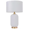 Lampa stołowa Tamiza 65 cm biała 1xE27 (LP-1515/1T big white) - Light Prestige