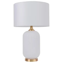 Lampa stołowa Tamiza 65 cm biała 1xE27 (LP-1515/1T big white) - Light Prestige