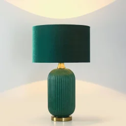 Lampa stołowa Tamiza duża 1xE27 zielona (LP-1515/1T big green) - Light Prestige