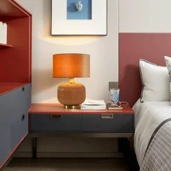 Lampa stołowa Tamiza mała 1xE27 złota (LP-1515/1T small gold) - Light Prestige