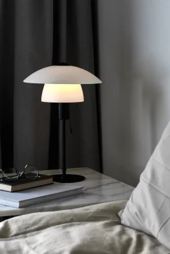 Lampa stołowa VERONA Nordlux E27 15W Szkło Czarny