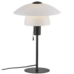Lampa stołowa VERONA Nordlux E27 15W Szkło Czarny