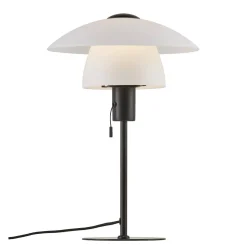 Lampa stołowa VERONA Nordlux E27 15W Szkło Czarny