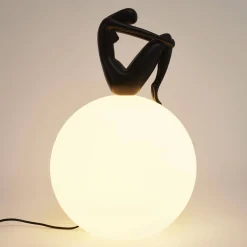 Lampa stołowa WOMAN-2 czarna 35 cm (ST-6020-B black) - Step into Design