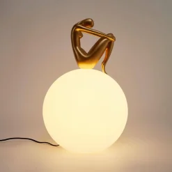 Lampa stołowa WOMAN-2 złota 35 cm (ST-6022-B gold) - Step into Design