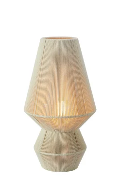 Lampa stołowa z bawełnianym abażurem 54cm Beige (108822) Markslojd