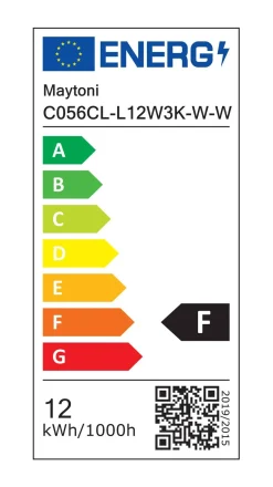 Lampa sufitowa FOCUS LED (C056CL-L12W3K-W-W) - Maytoni